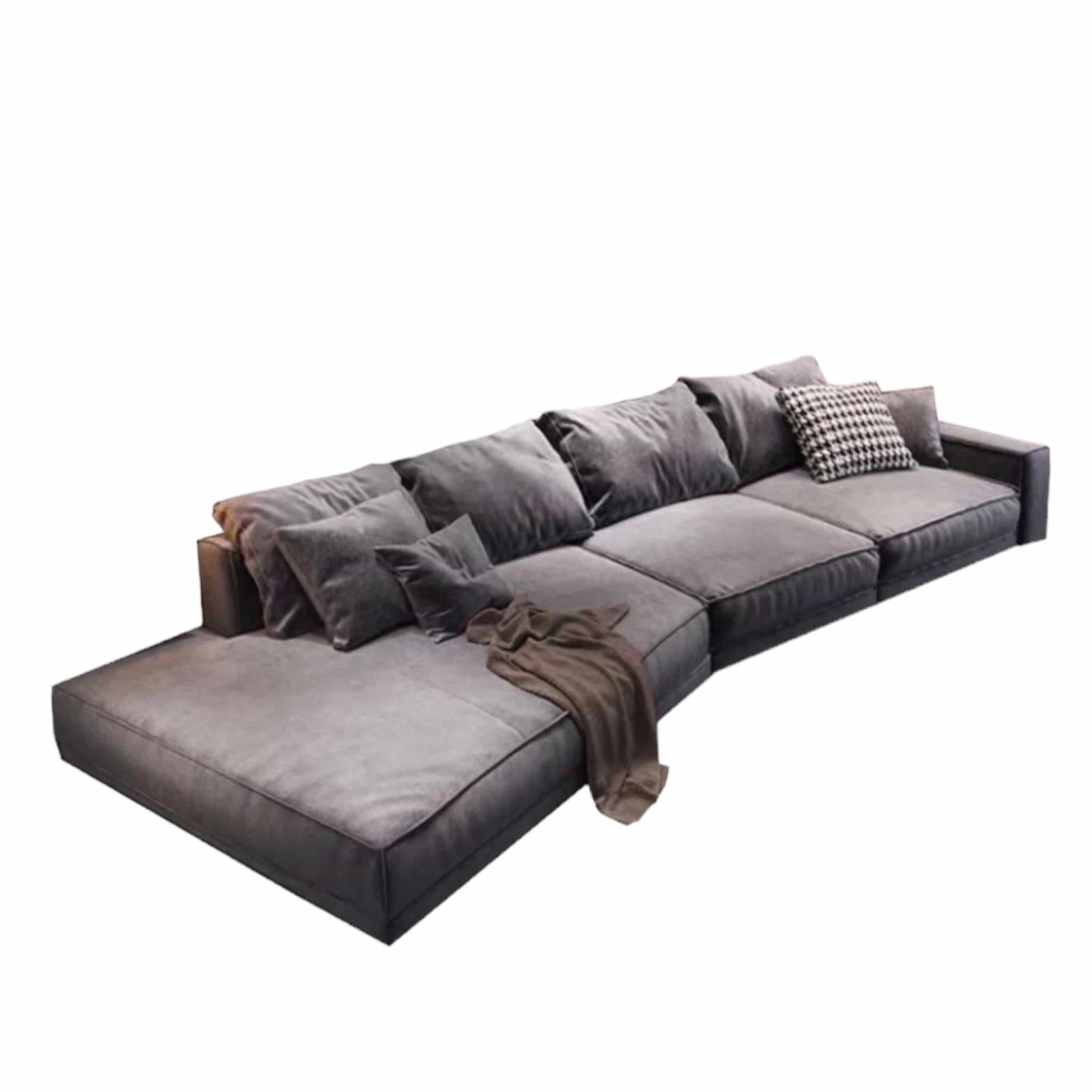 Home Atelier Napoli Sectional Scratch Resistant Sofa
