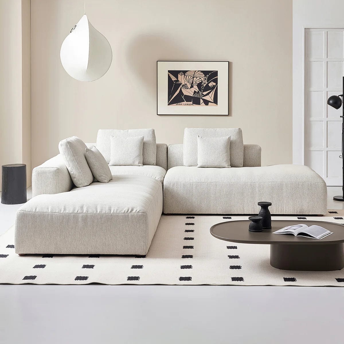 Home Atelier Nathan Designer Sectional Sofa