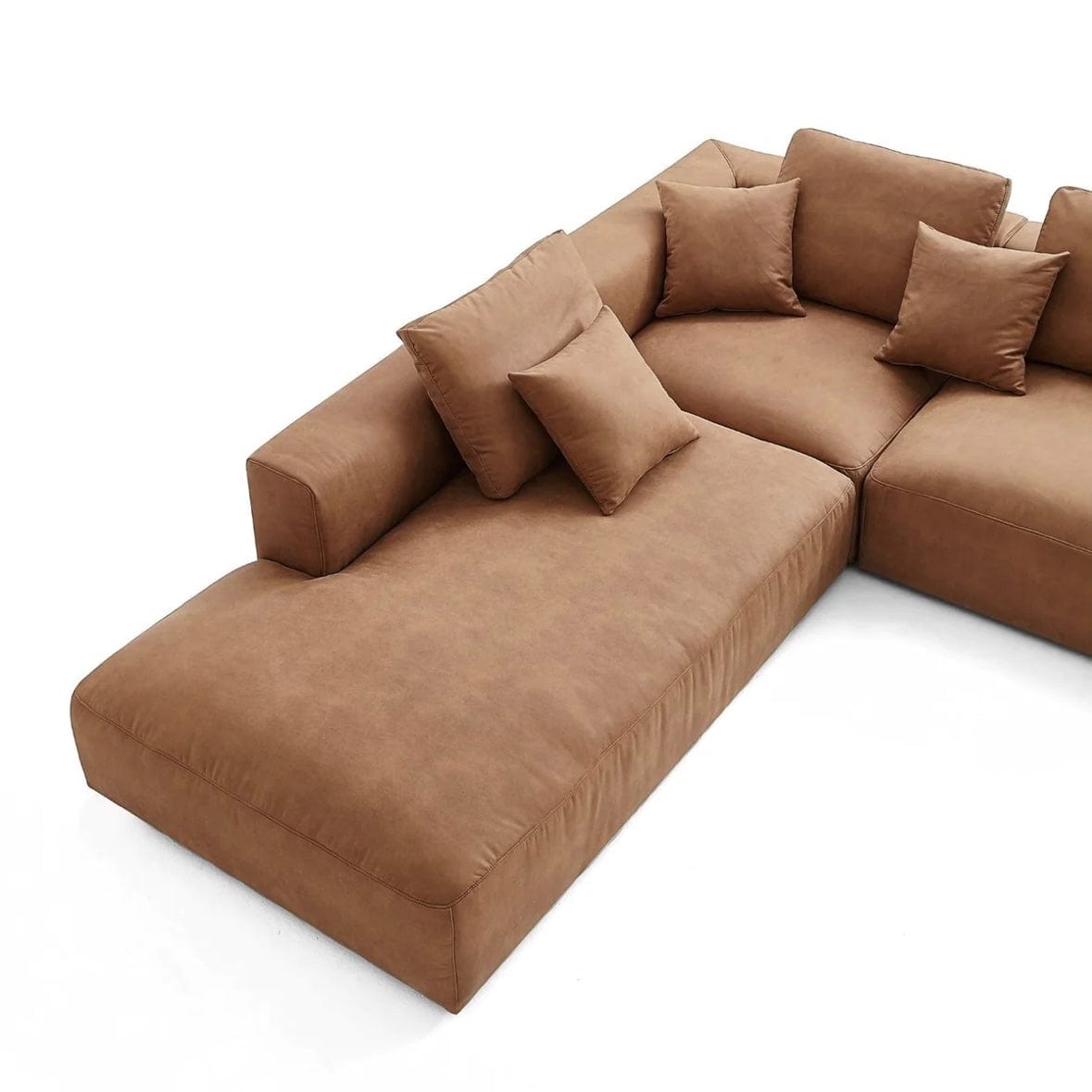 Home Atelier Nathan Sectional Open Chaise Sofa