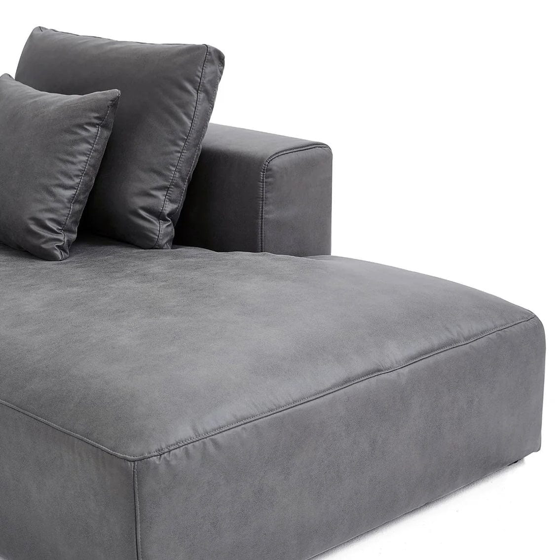 Home Atelier Nathan Sectional Open Chaise Sofa