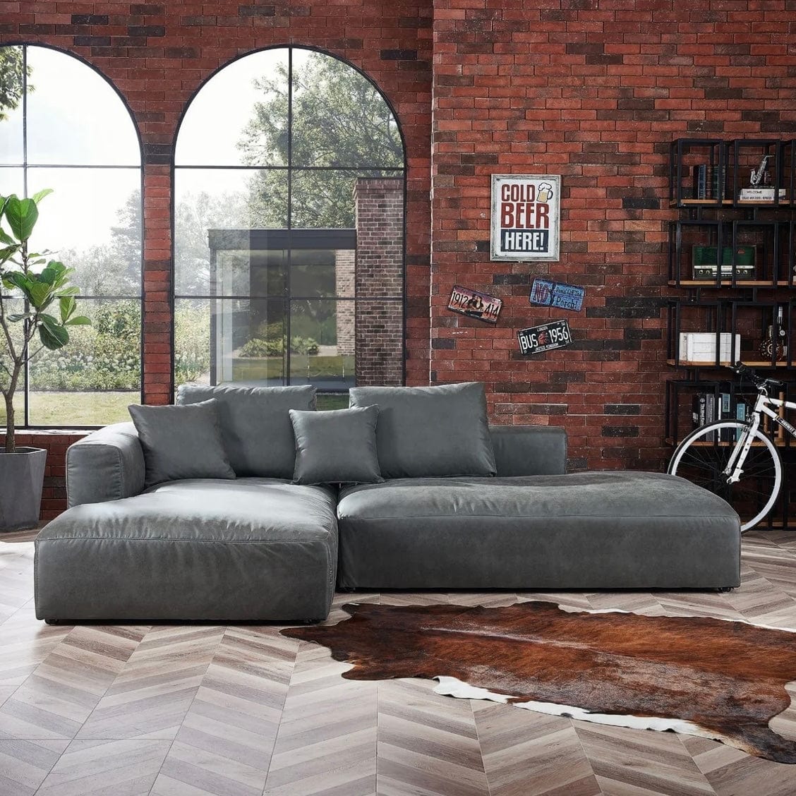 Home Atelier Nathan Sectional Sofa