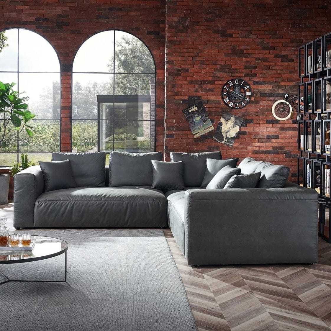 Home Atelier Nathan Sectional Sofa