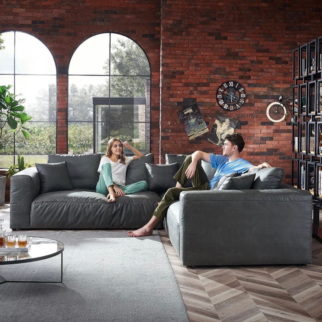 Home Atelier Nathan Sectional Sofa