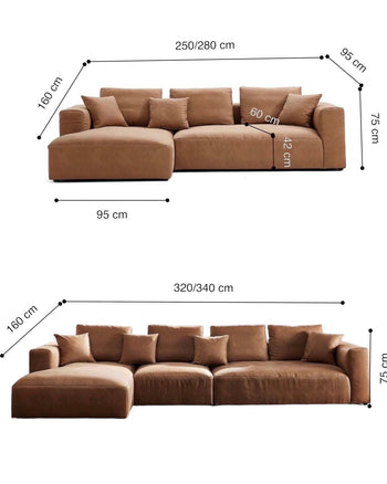 Home Atelier Nathan Sectional Sofa