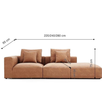 Home Atelier Nathan Sectional Sofa