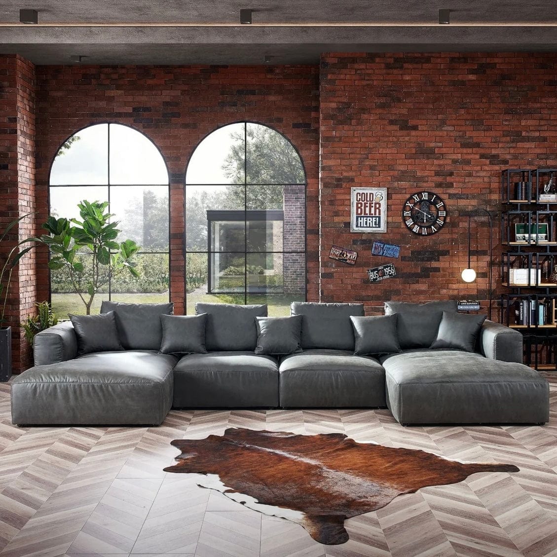 Home Atelier Nathan Sectional Sofa