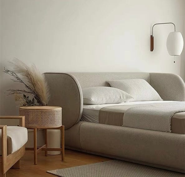 Home Atelier Neil Performance Boucle Bed Frame