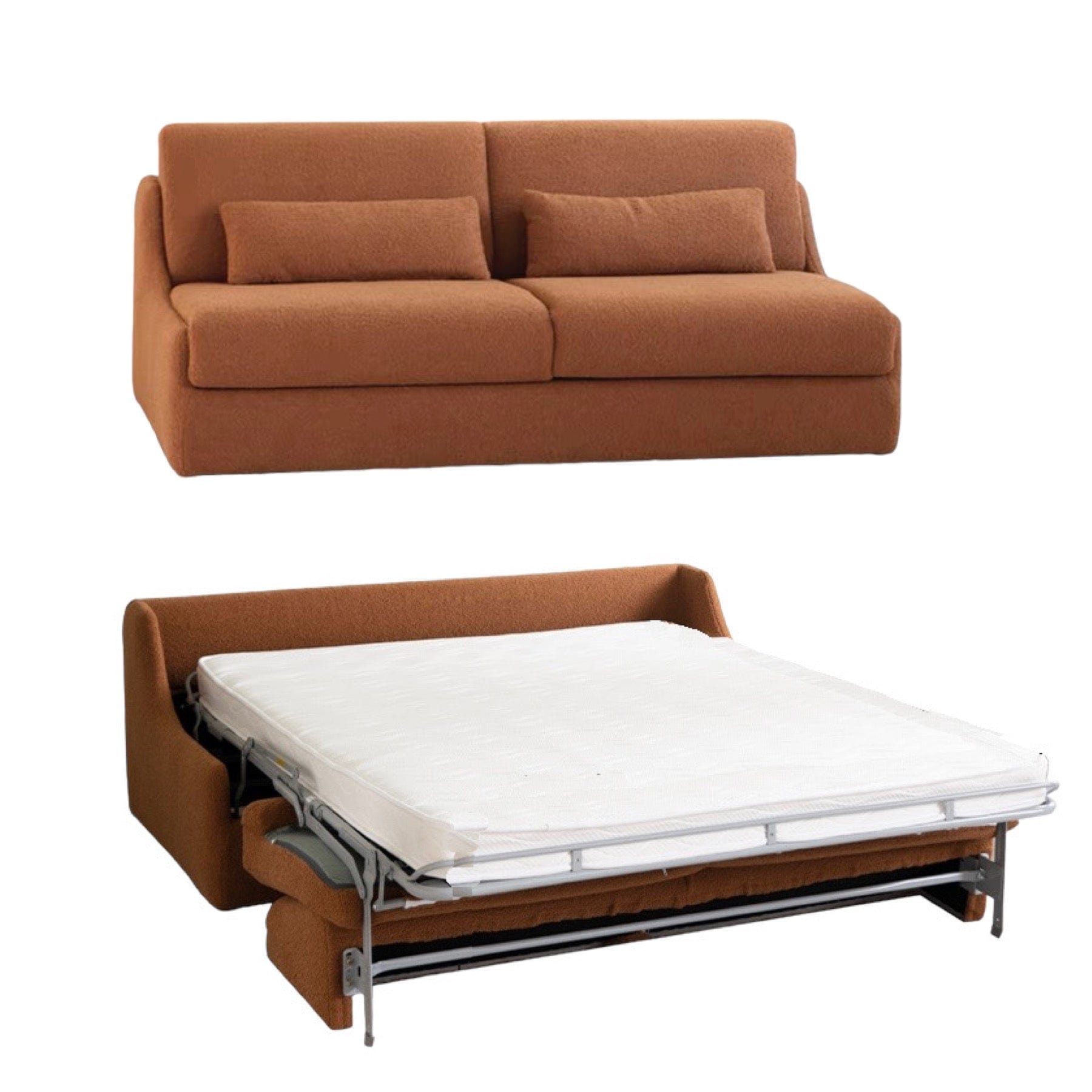 Home Atelier Nervin Foldable Sofa Bed with Mattress