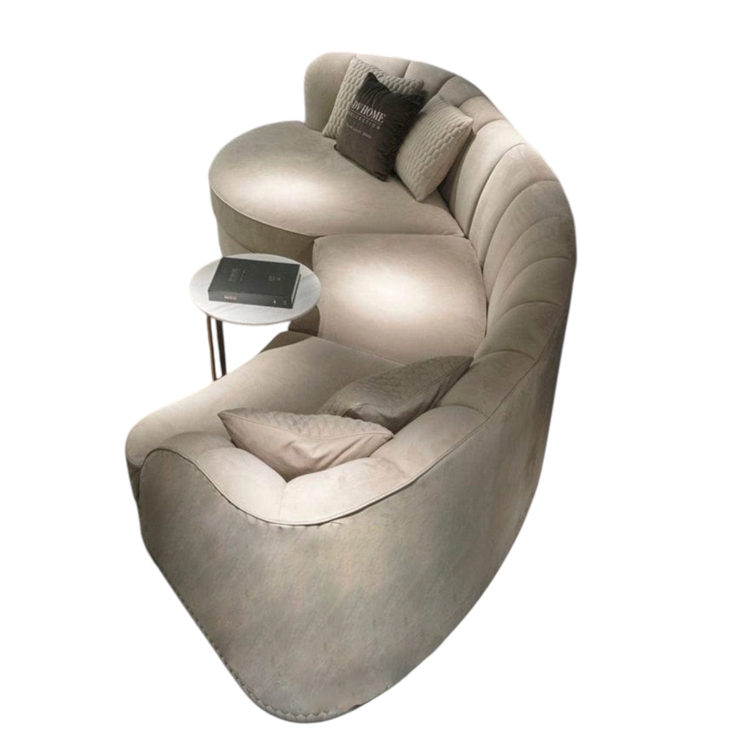 Home Atelier Nicholas Sectional Curve Chaise Sofa