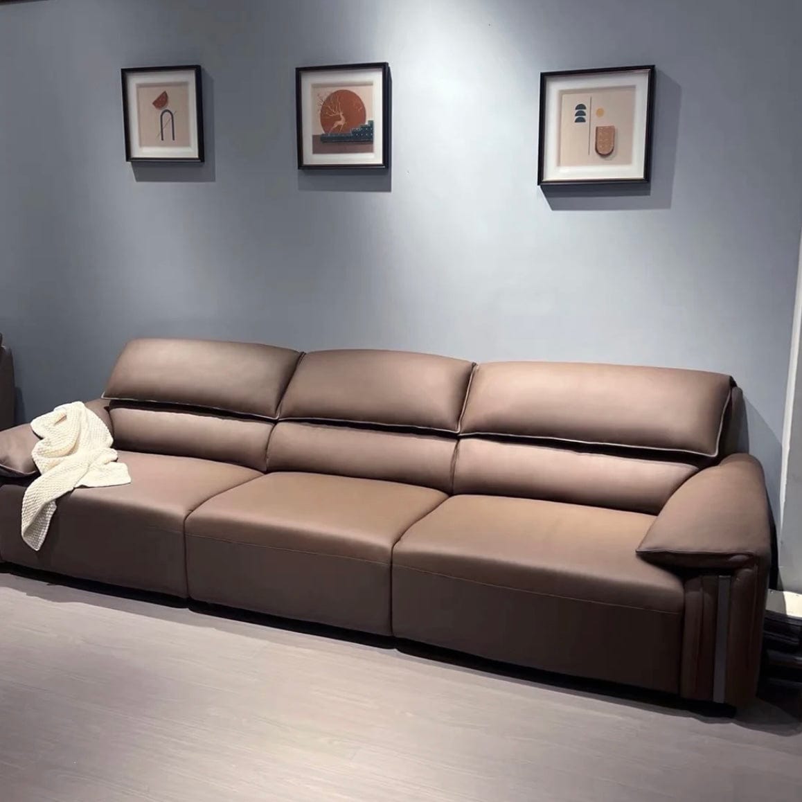 Home Atelier Nigel Leather Sofa