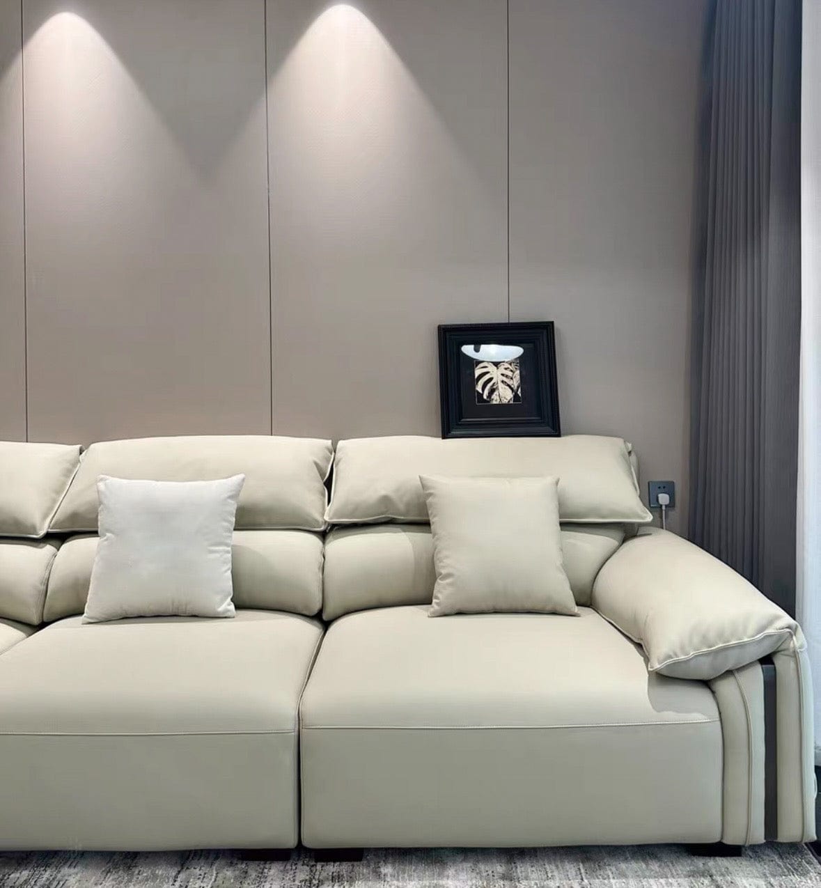 Home Atelier Nigel Leather Sofa