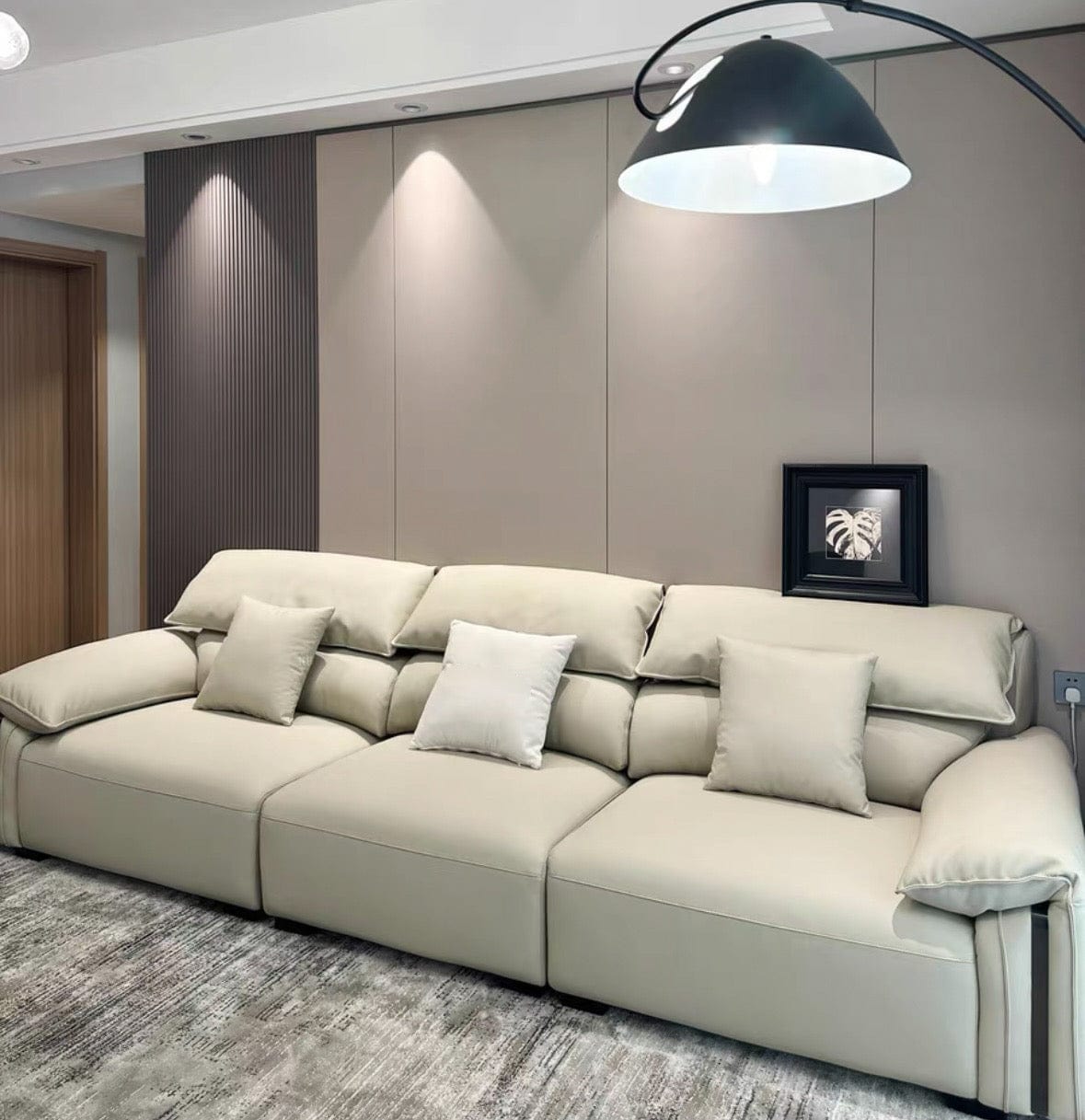 Home Atelier Nigel Leather Sofa