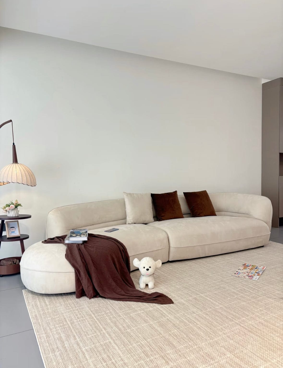 Home Atelier Nordin Scratch Resistant Curve Sofa