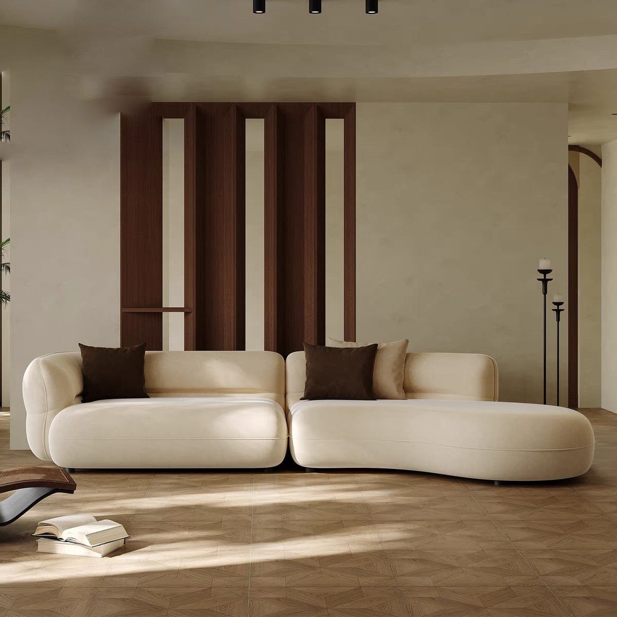 Home Atelier Nordin Scratch Resistant Curve Sofa