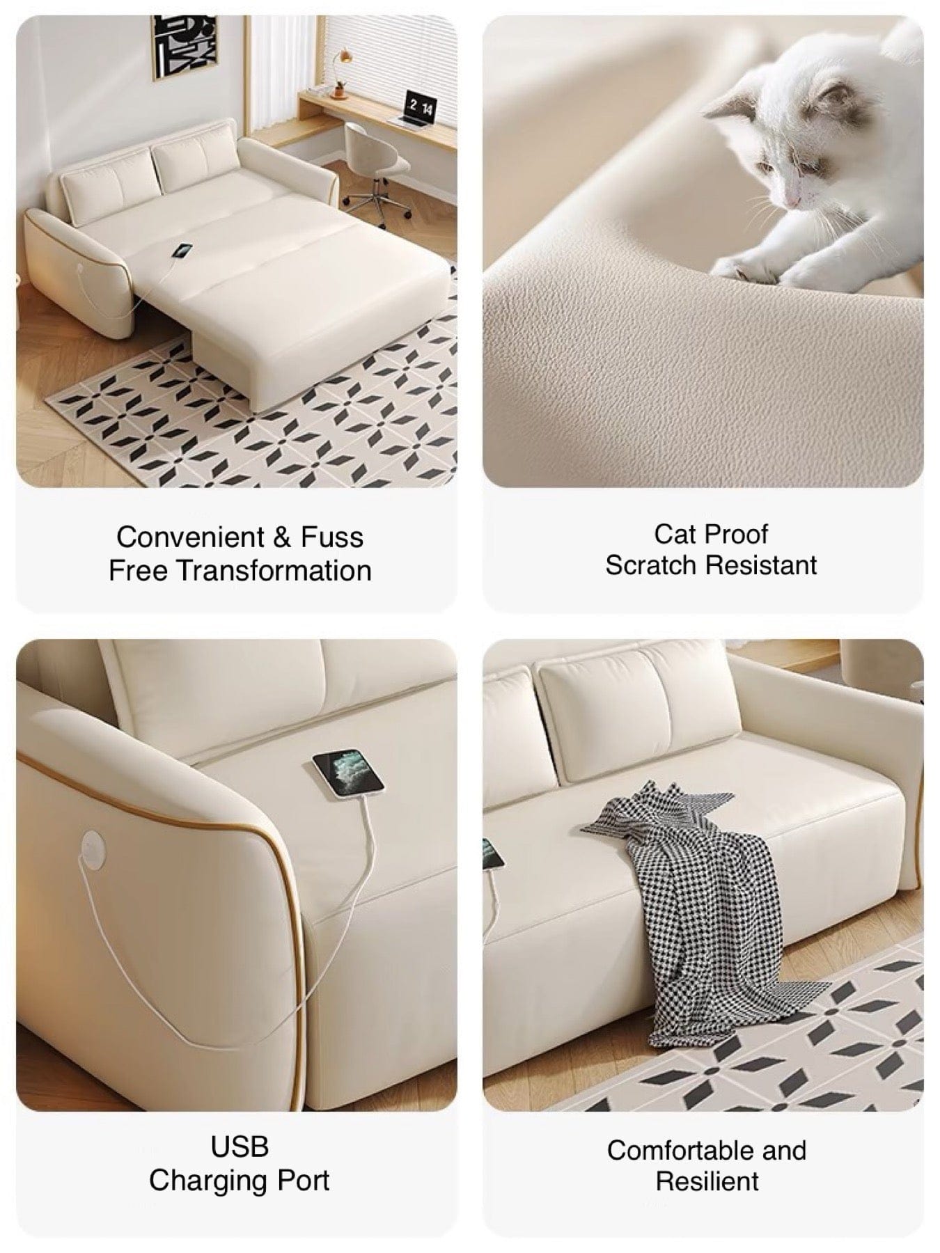 Home Atelier Norman Electric Sofa Bed
