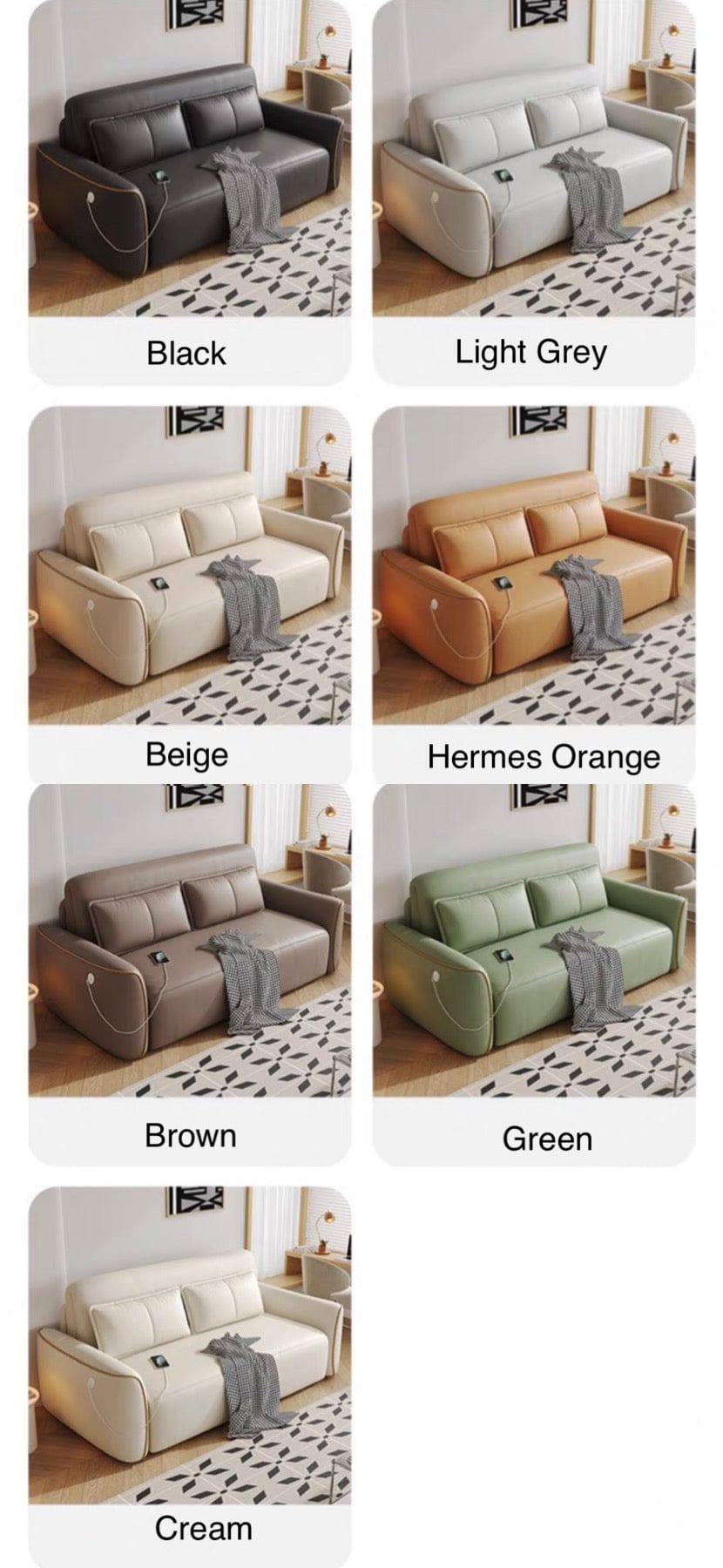 Home Atelier Norman Electric Sofa Bed
