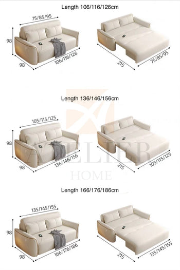 Home Atelier Norman Electric Sofa Bed