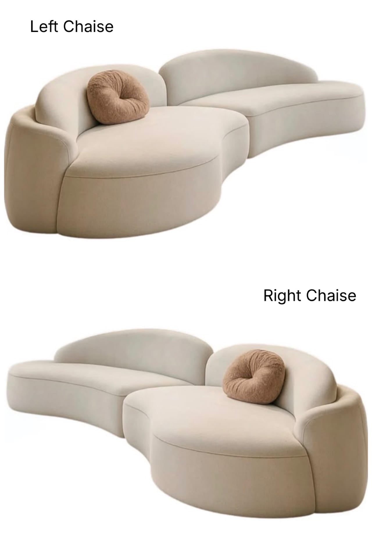 Home Atelier Orielis Scratch Resistant Curve Sofa