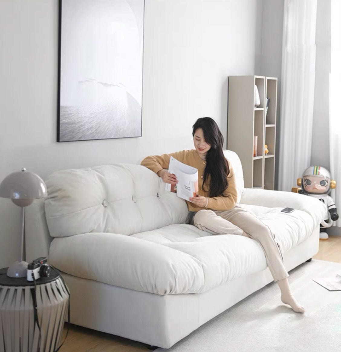 Home Atelier Orion Foldable Sofa Bed with Mattress