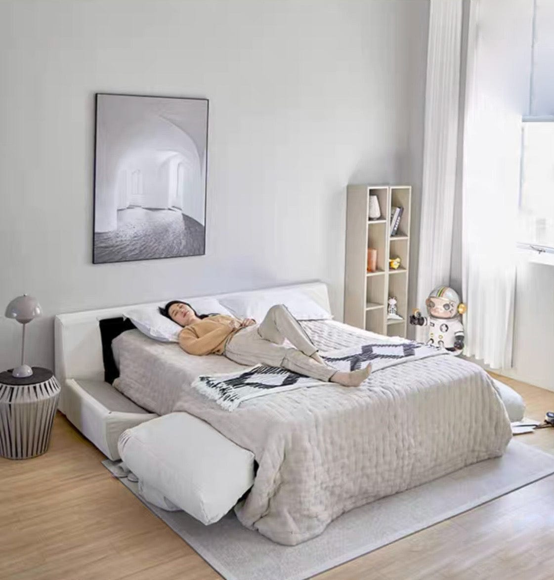 Home Atelier Orion Foldable Sofa Bed with Mattress