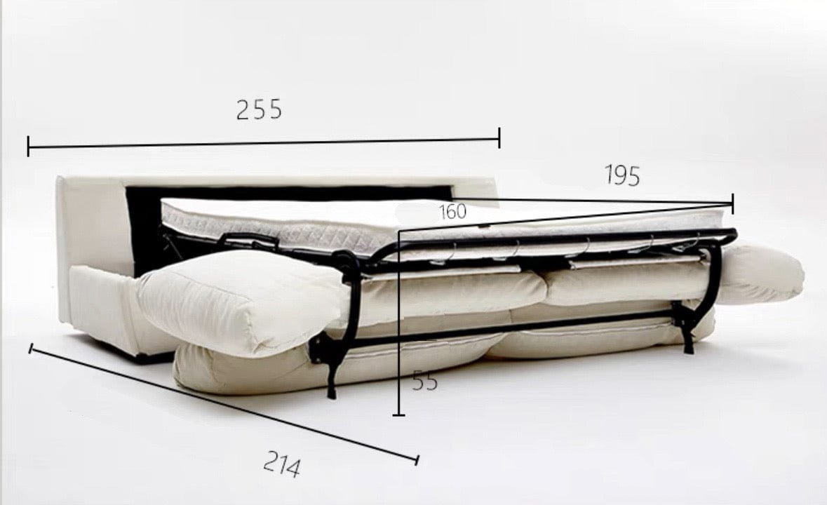 Home Atelier Orion Foldable Sofa Bed with Mattress