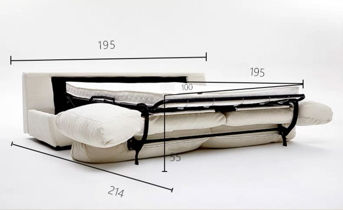 Home Atelier Orion Foldable Sofa Bed with Mattress