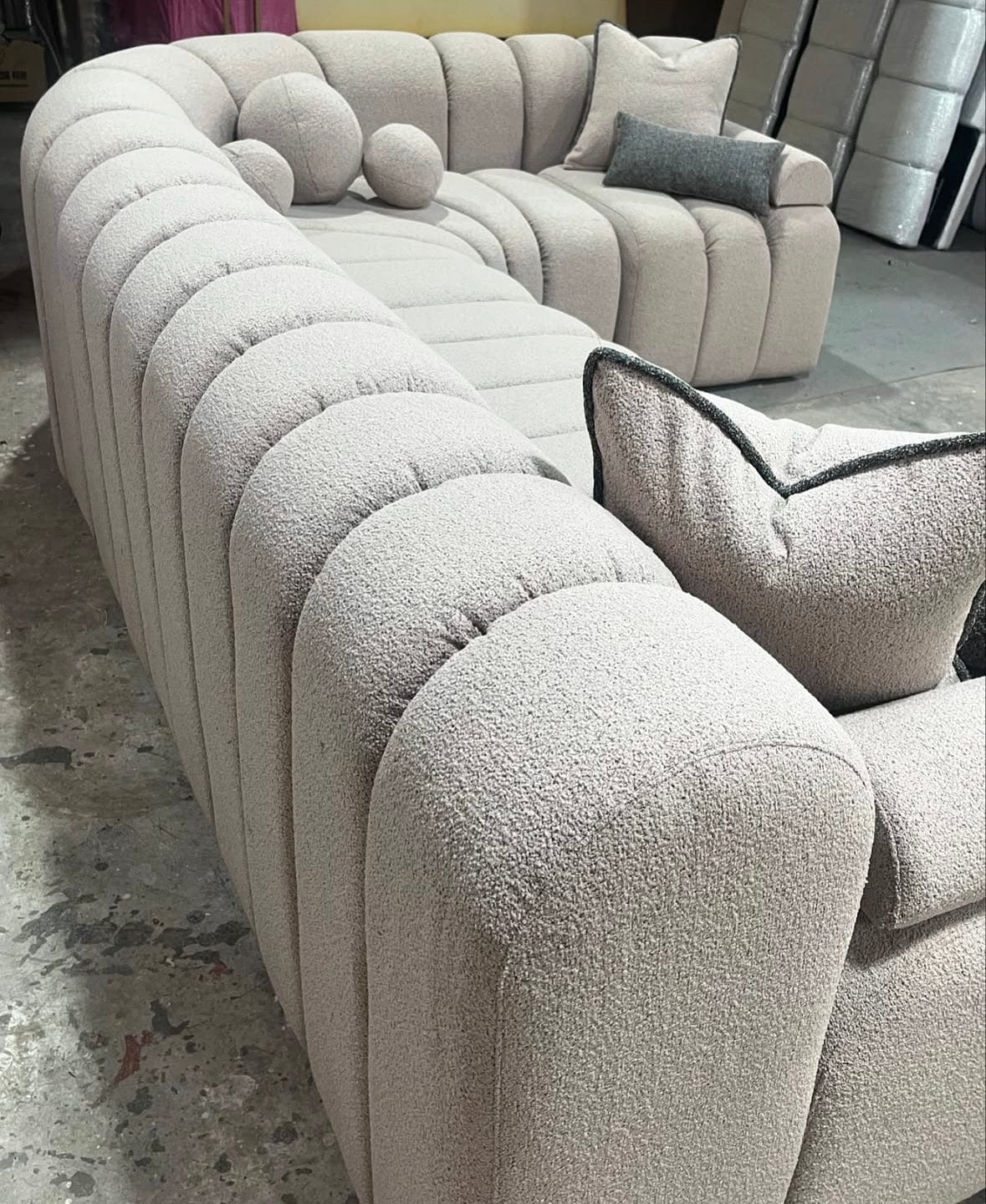 Home Atelier Osria Sectional Curve Sofa