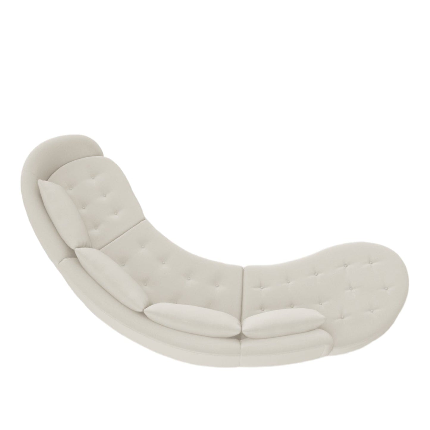 Home Atelier Owen Boucle Curve Sofa