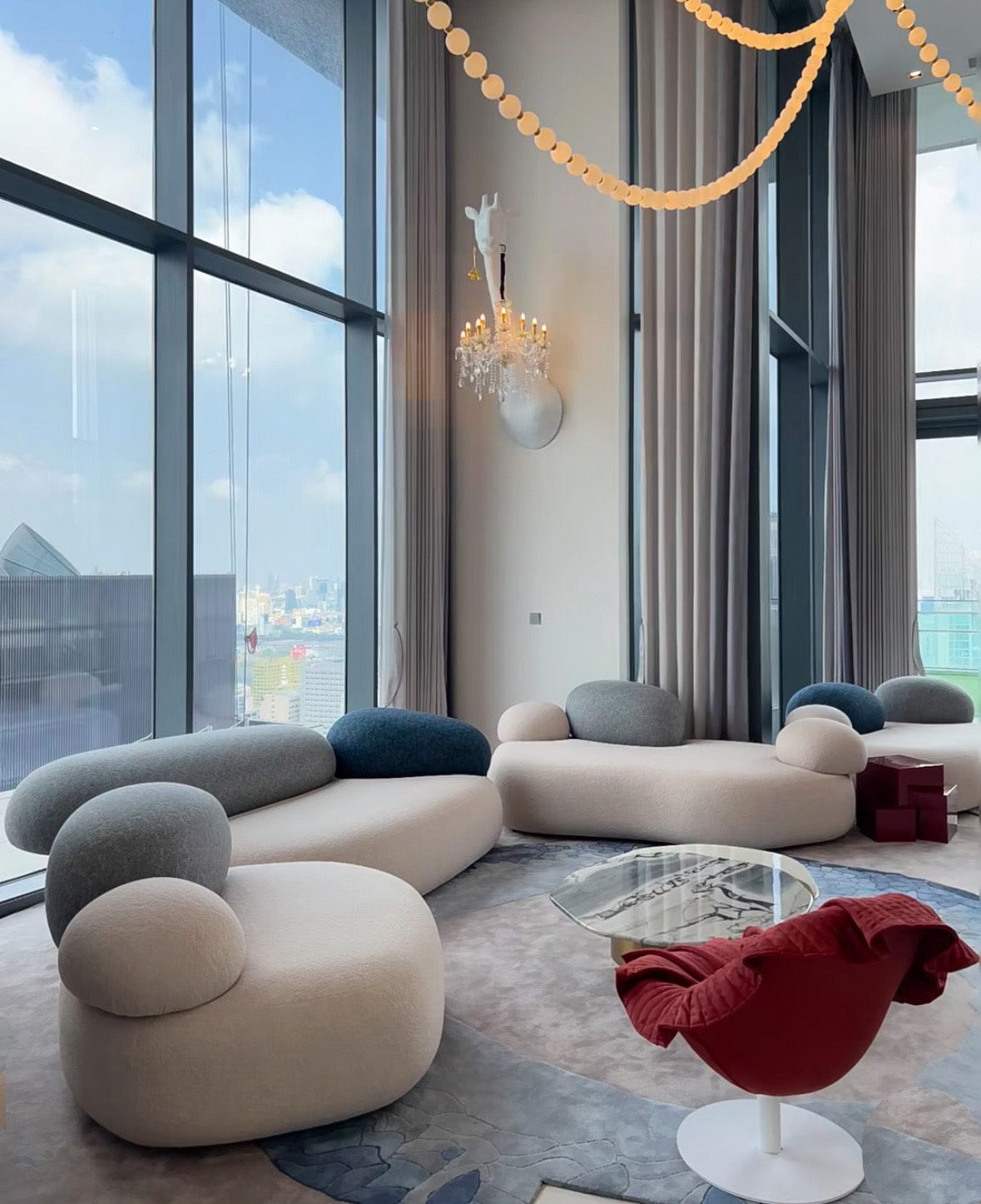 Home Atelier Pebble Curve Sofa