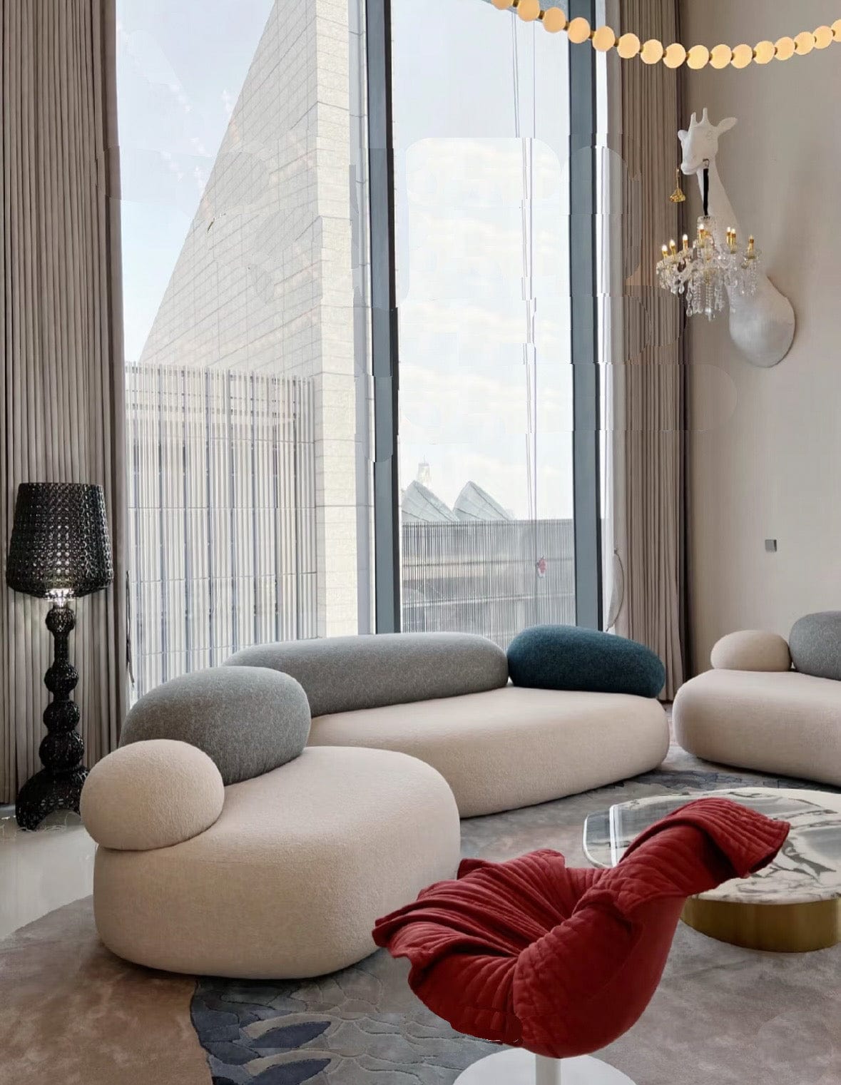 Home Atelier Pebble Curve Sofa