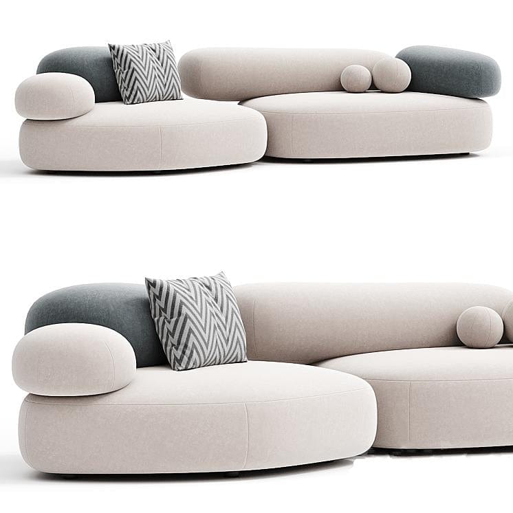 Home Atelier Pebble Curve Sofa
