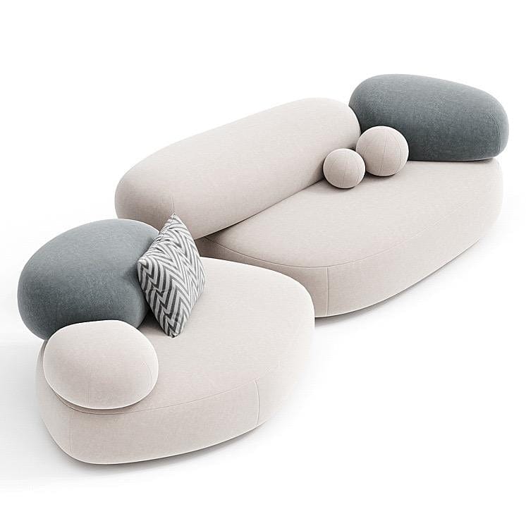 Home Atelier Pebble Curve Sofa