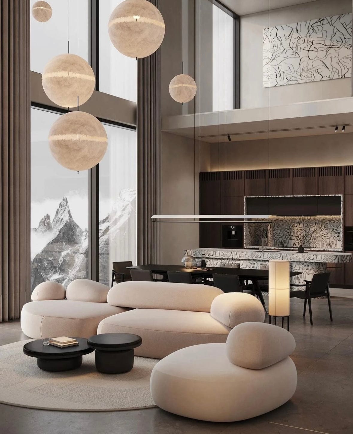 Home Atelier Pebble Curve Sofa