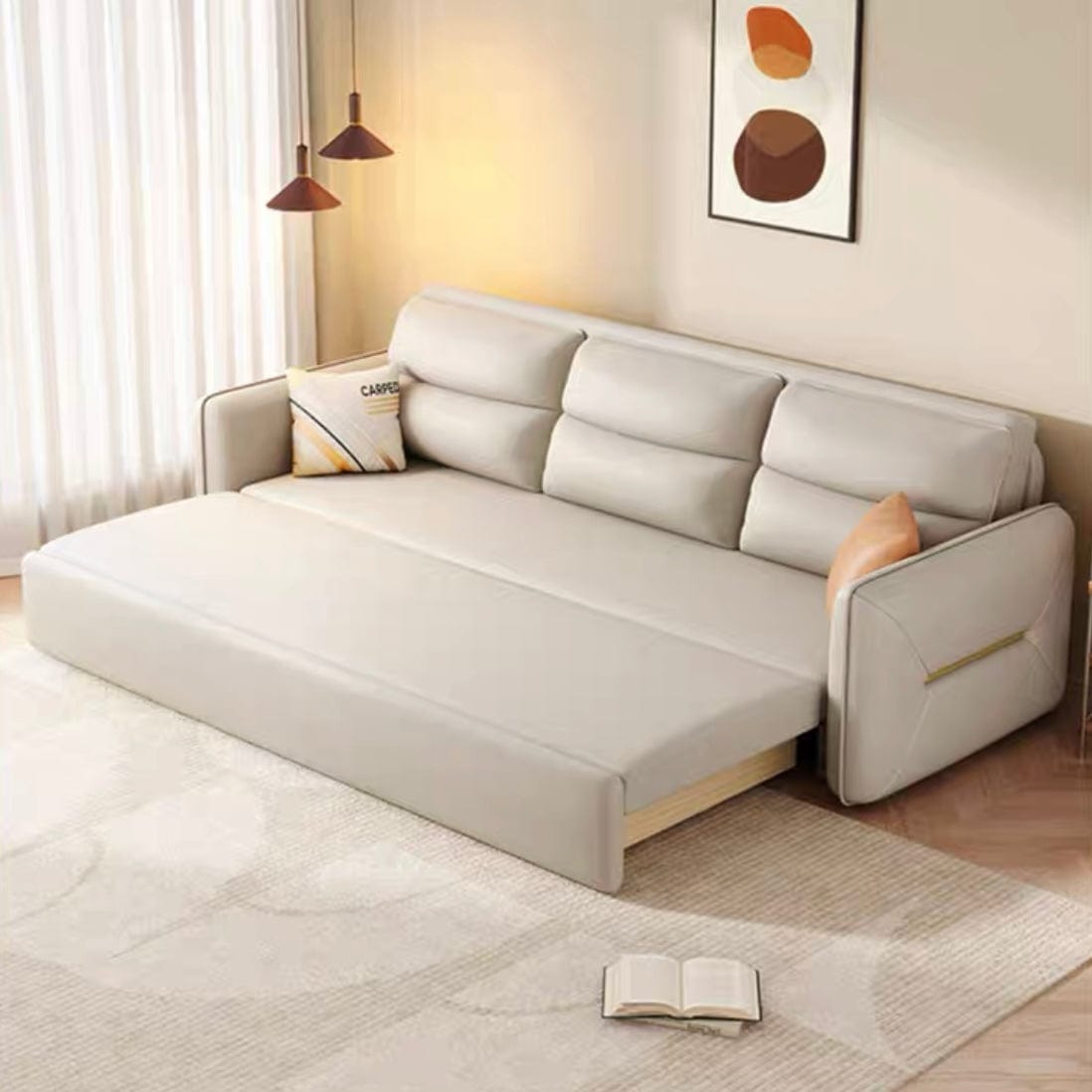 Home Atelier Penne Scratch Resistant Storage Sofa Bed