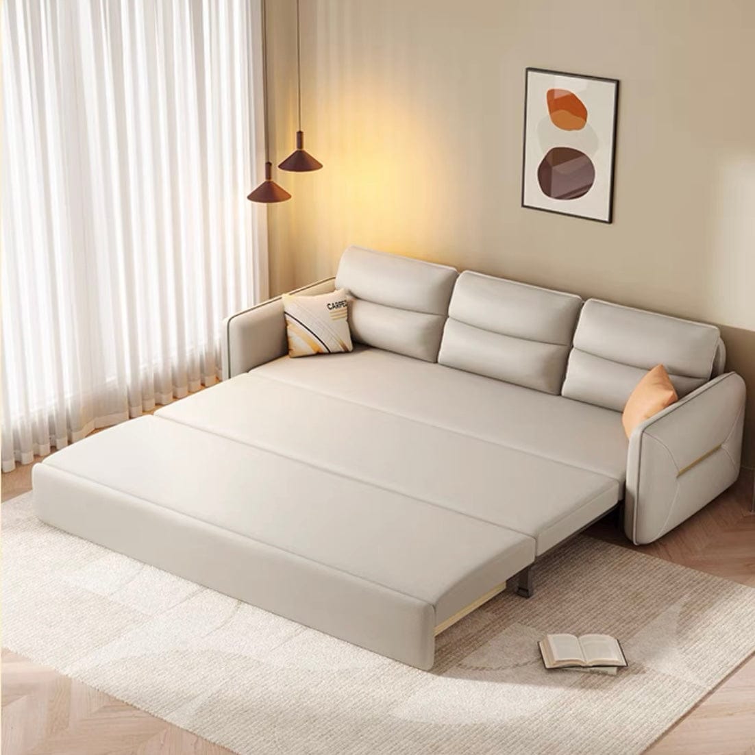 Home Atelier Penne Scratch Resistant Storage Sofa Bed