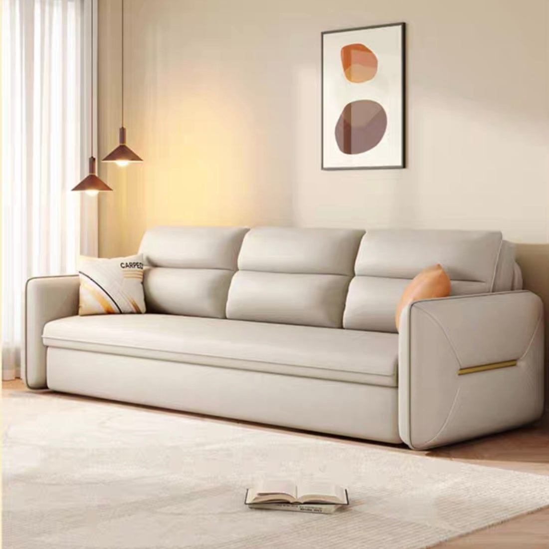 Home Atelier Penne Scratch Resistant Storage Sofa Bed