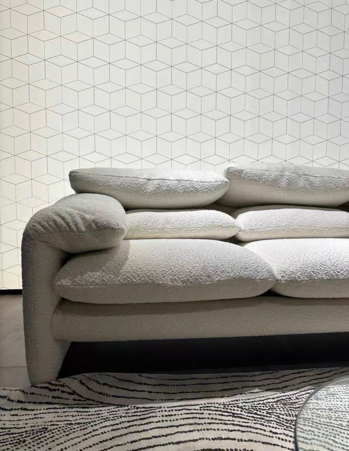 Home Atelier Piesca Boucle Sofa