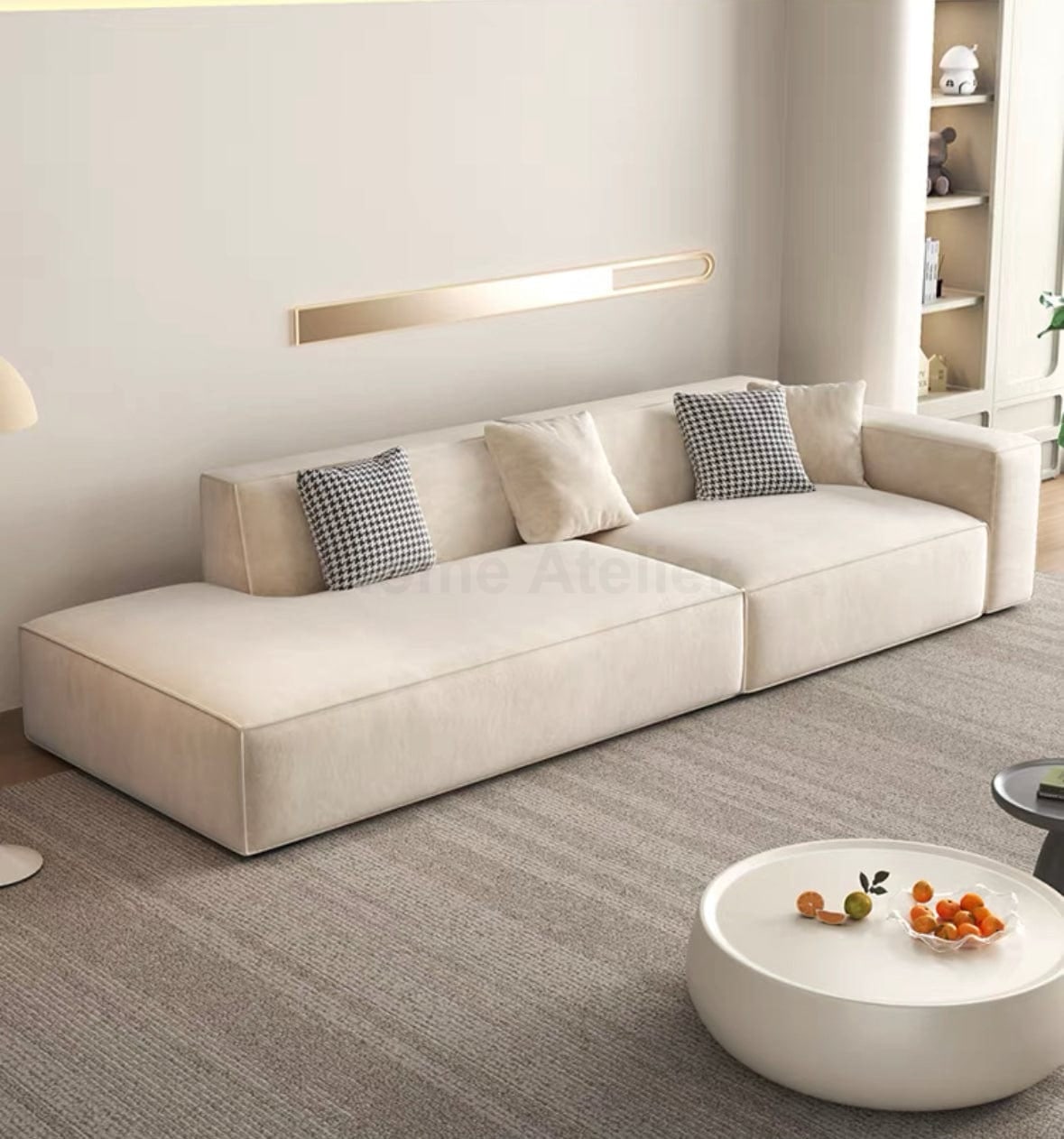 Home Atelier Pisca Sectional Curve Sofa
