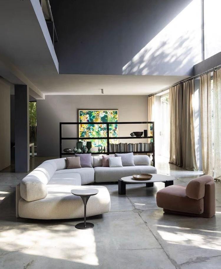 Home Atelier Polygon Curve Sofa
