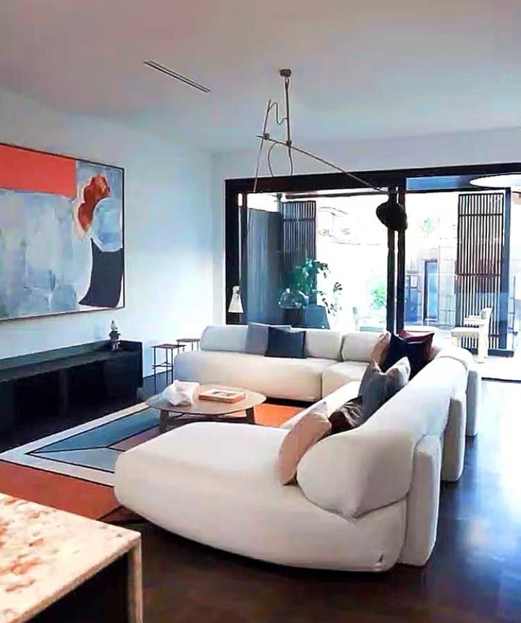 Home Atelier Polygon Curve Sofa
