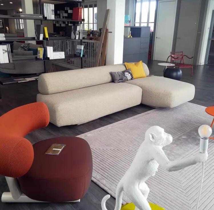 Home Atelier Polygon Curve Sofa