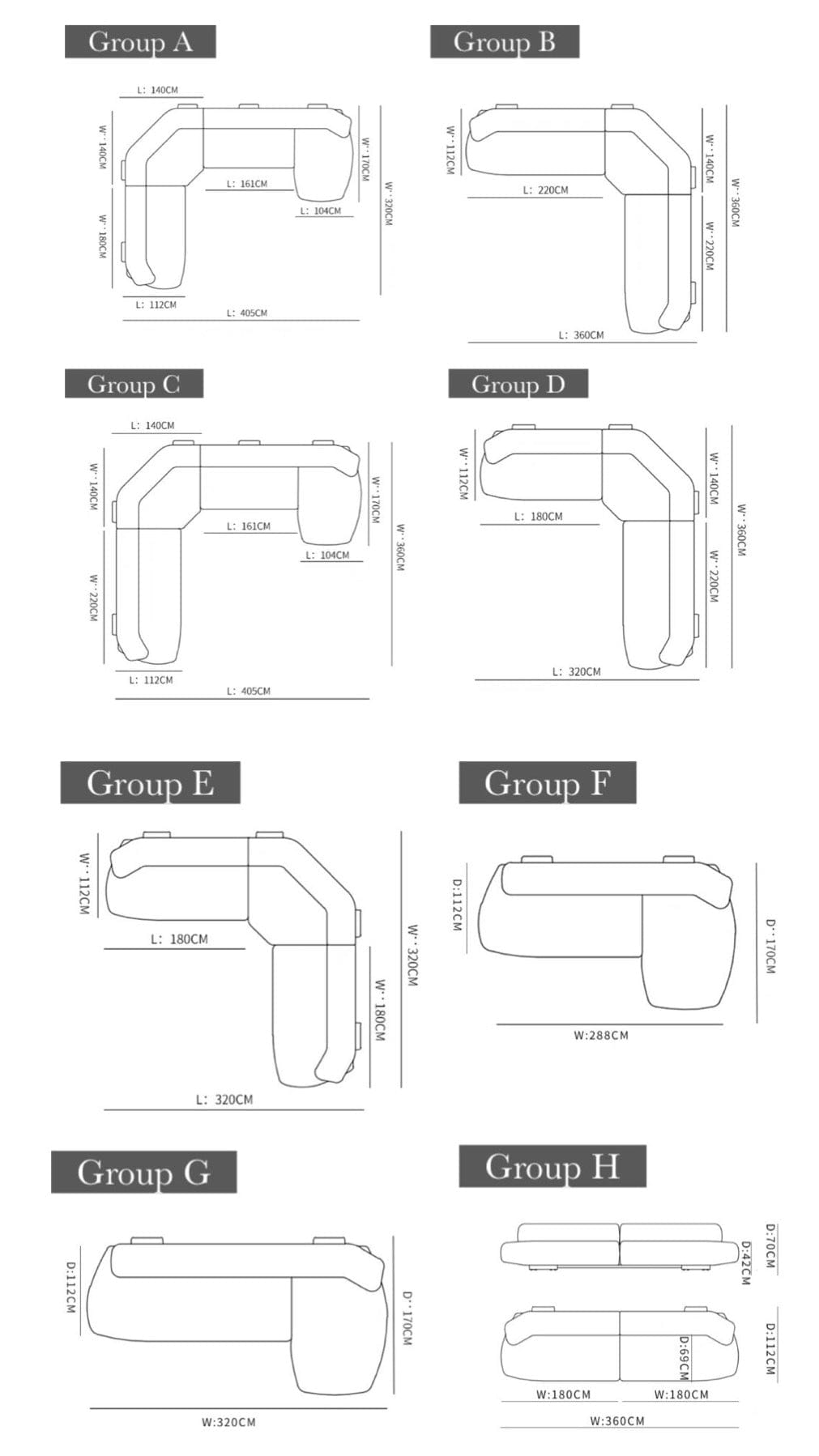 Home Atelier Polygon Designer Sofa