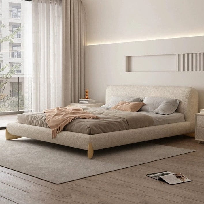 Home Atelier Porada Boucle Bed Frame