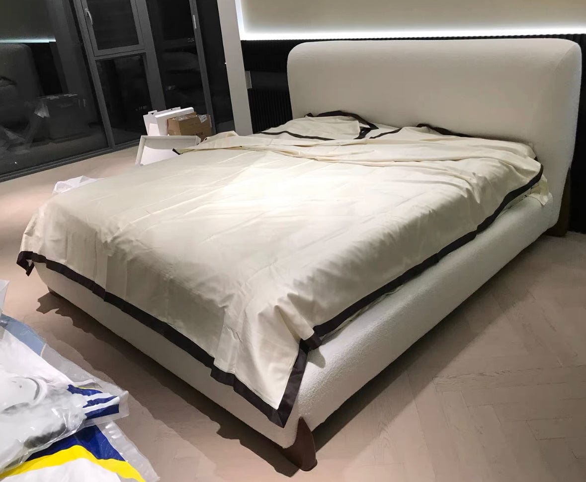Home Atelier Porada Boucle Bed Frame