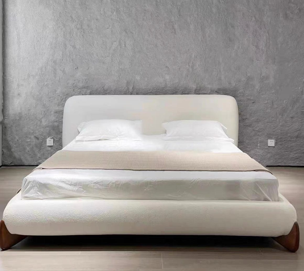 Home Atelier Porada Boucle Bed Frame