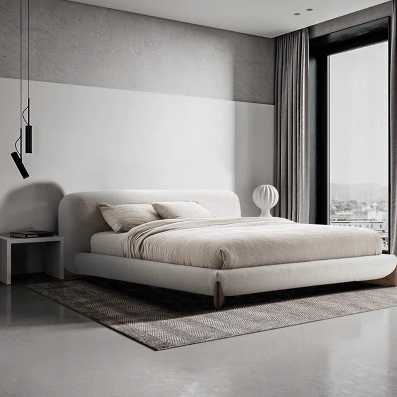 Home Atelier Porada Boucle Bed Frame