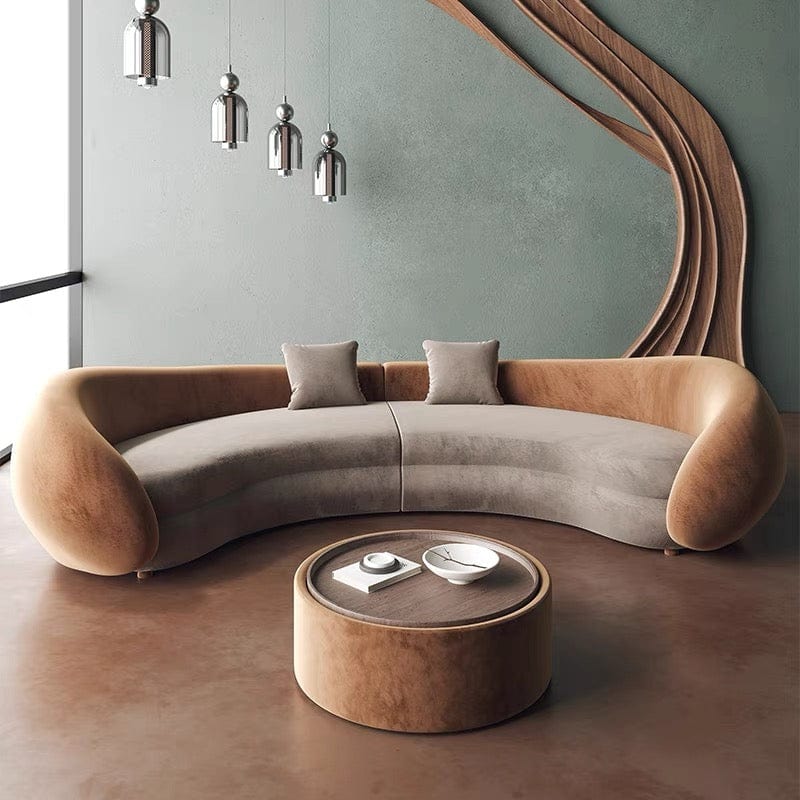 Home Atelier Positano Boucle Curve Sofa