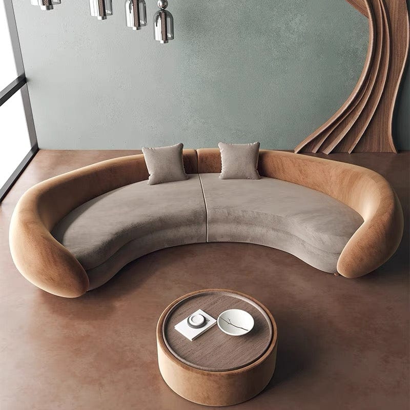 Home Atelier Positano Boucle Curve Sofa