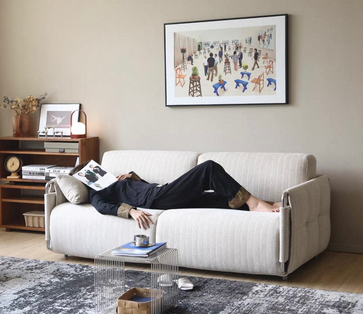 Home Atelier Rachel Foldable Sofa Bed with Mattress