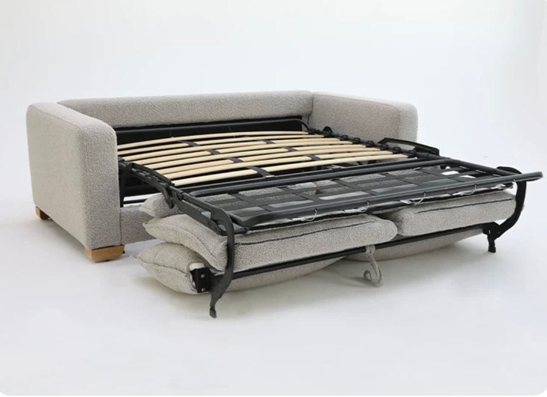 Home Atelier Rae Boucle Foldable Sofa Bed